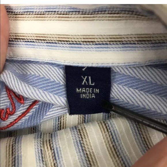 Robert Graham Mens Long Sleeve Shirt - Picture 8 of 9